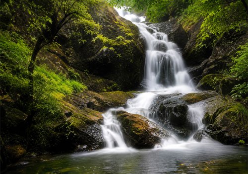 waterfalls